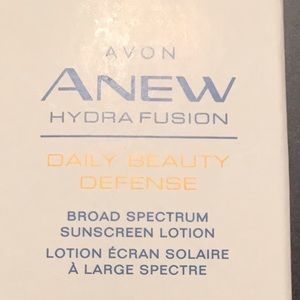 AVON ANEW HYDRA FUSION DAILY BEAUTY DEFENSE SUNSCREEN 50 SPF